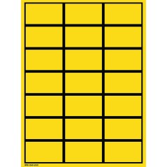 Brady Blank Write-On Labels on